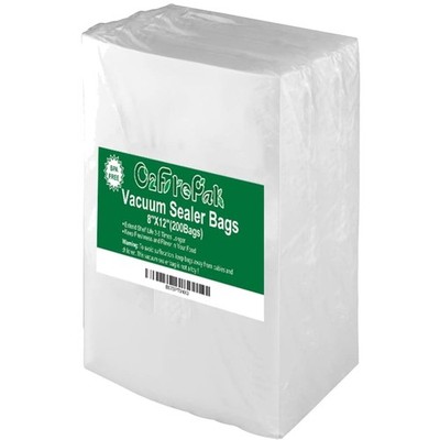Heavy Duty 200 Quart Size Vacuum Sealer Bags, BPA Free