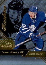 Connor Brown 2016-17 Flair Showcase RC #49 Toronto Maple Leafs