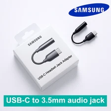 USB-C to 3.5mm Headphone Adapter | Type-C Aux Audio Jack Converter Cable