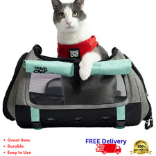 Convertible Cat Carrier Backpack 5-Way Travel Bag Soft Sided Tote Large 30lb New