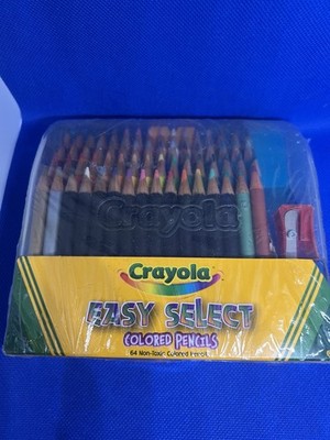 RARE Crayola 64 Easy Select SEALED - Includes Legendary GEL-FX Pencils - 2002