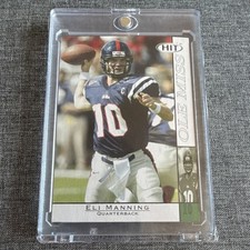 2004 SAGE Hit Eli Manning #10 Ole Miss Rebels NCAA Football Card