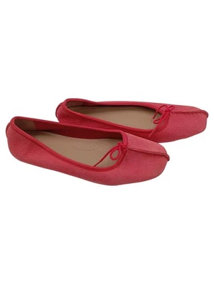 Clarks Ballerines Femme Rouge Cuir Nœud (EU 41) - Photo 1/2