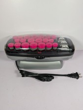 CONAIR Hot Rollers CHV26HX 20 Three Size Hair Curlers With Clips Works