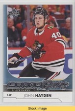 2017-18 Upper Deck Young Guns John Hayden #211 READ 8x7