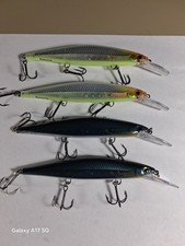 Rapala Lures Lot - Shadow Rap Deep 11 Jerkbai...