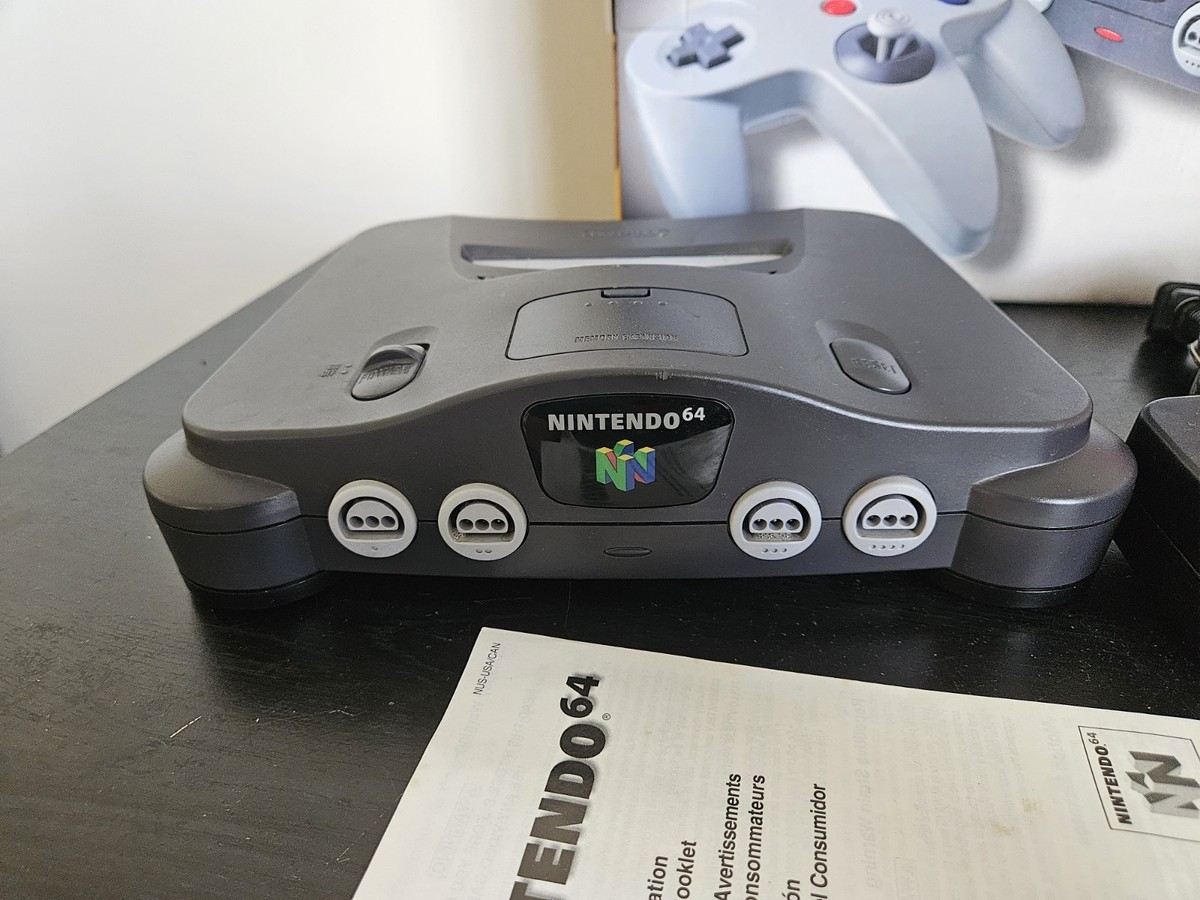 Nintendo 64 N64 Launch Edition Console Fun Machine 1996 In Box