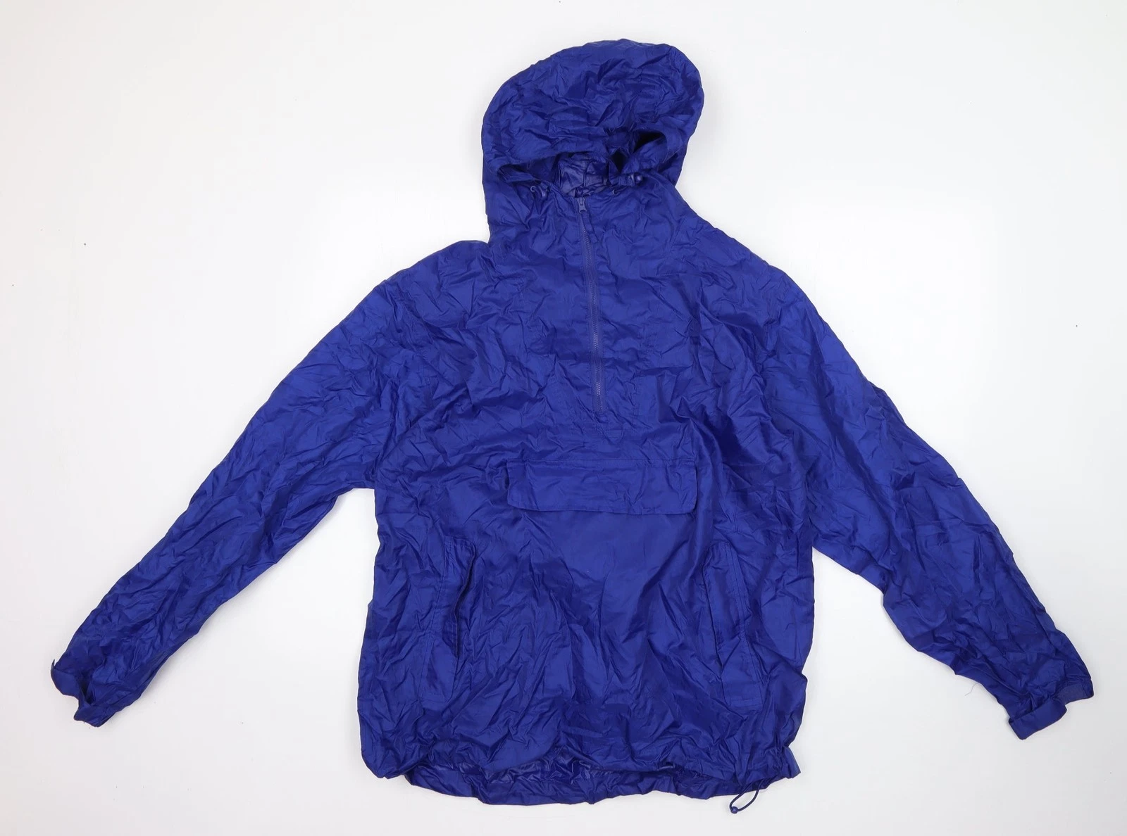Mens UK Size S bagamac Blue Rain Coat