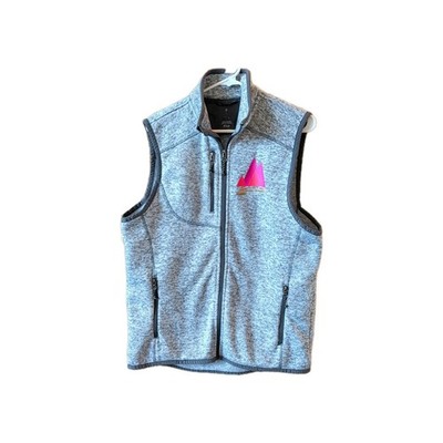 Elevate Men's Vest With Vitality Unlimited Logo Med Upper Pocket & Lower Pockets
