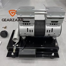 Motor Compresor de Aire - 2HP 5.2CFM 90PSI Sin Aceite Max 145PSI Presión 110V