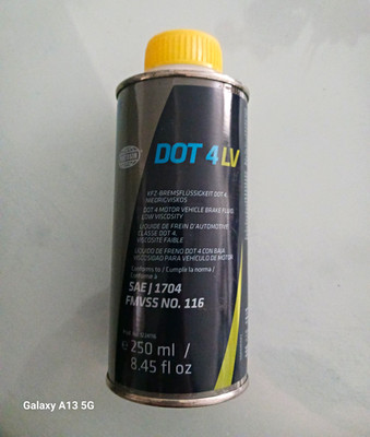 Pentosin DOT 4 LV Low Viscosity Brake Fluid 250ml Can - Unopened / Sealed
