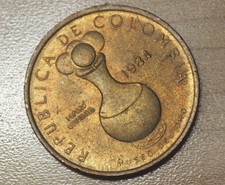1984 Colombia 20 Pesos