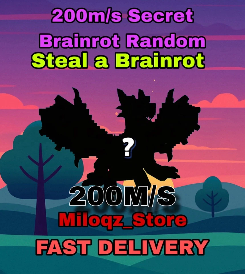 200m/s+ Secret Brainrot Random | Steal a Brainrot