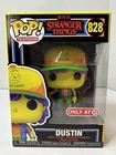 Funko Pop Dustin 828 Stranger Things Netflix Target Exclusive Black Light Figure