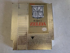 Nintendo NES-ZL-USA The Legend of Zelda NES Gold Cartridge