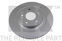 2X Nk Bremsscheibe 313085 FüR CitroËN Mitsubishi Peugeot
