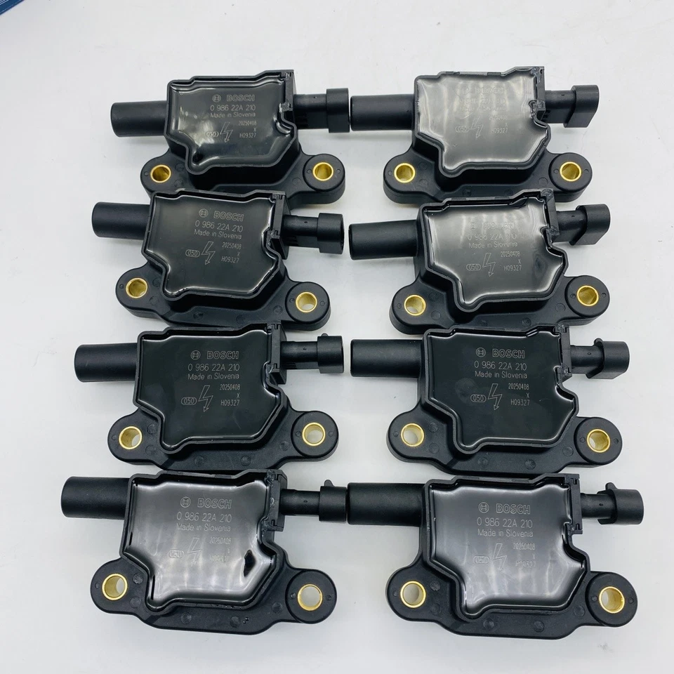 8PCS Ignition Coils D510C For Bosch Chevrolet GMC V8 12713668 UF413 12570616 - Imagem 2 de 4