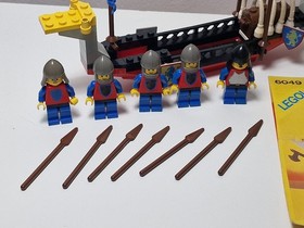 Lego Vintage Set Legoland Castle 6049 Viking Voyager, with instructions
