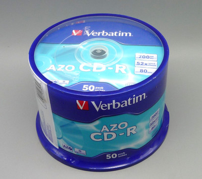 Verbatim Azo CD-R 50er Pack 700 MB 80 min - neu, in OVP