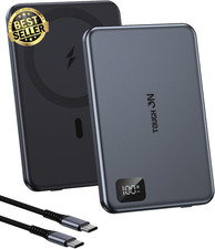 for Magsafe Power Bank 5000Mah,Ultra Slim Wireless Magnetic Portable Charger, Fa