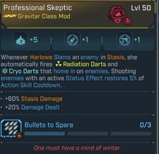 Borderlands 4 HARLOWE SKEPTIC +5 CONTROL GROUP DMG DEALT MAX ROLL! PS5/XBOX/PC