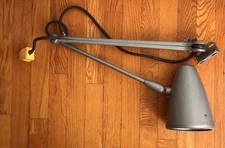 DAZOR SWIVEL SHOP DESK LAMP INDUSTRIAL LIGHT ARTICULATING DRAFT #1104 (excellent