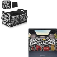 Femuar Trunk Organizer for Car, 72L Car Trunk Organizer and Extra Large Hangi...