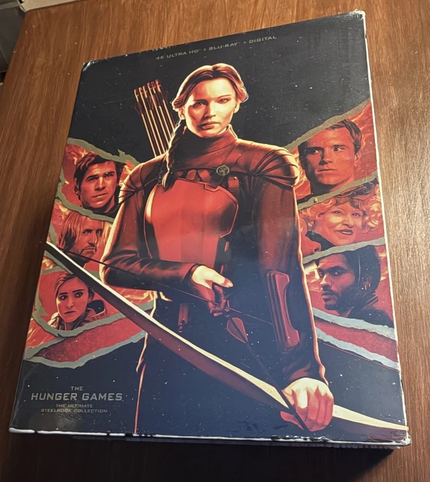 The Hunger Games Ultimate Collection Steelbook (4K UHD+Blu-ray+Digital) Sealed - Image 2 of 4