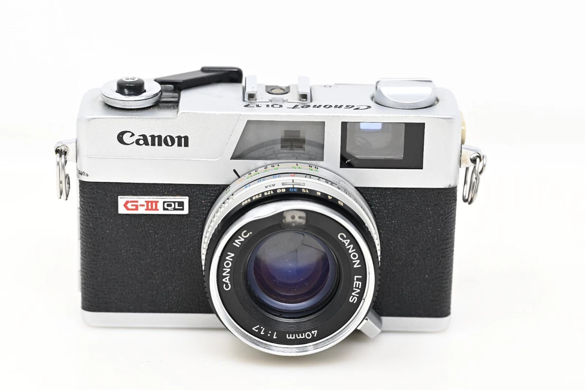 Canon Canonet QL17 GIII Film Cameras for sale - eBay