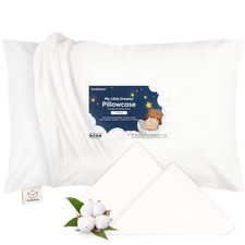 Toddler Pillowcase 13"X18" - Organic Cotton Toddler Pillowcase for Kids, Boys, G