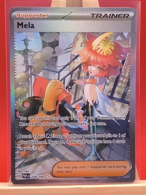 Mela 254/182 Paradox Rift Special Illustration Rare Pokemon Card