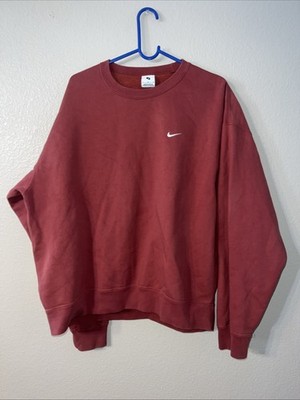Nike Set Sweatsuit Size Rust Color Size Large Top And Medium Bottom Oversized