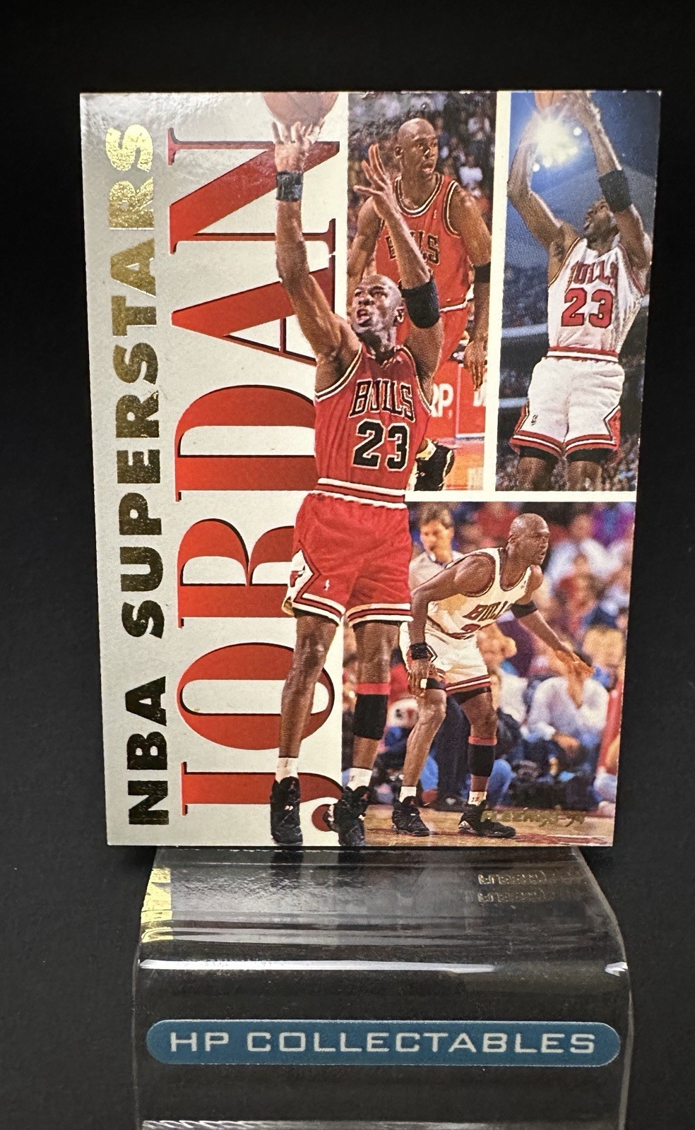 Michael Jordan / Fleer 93-94 / 1994 / NBA Superstars Series Card # 7 of 20