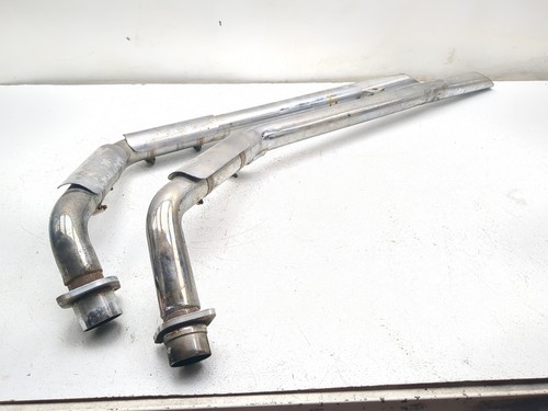 88-08 Honda Shadow VLX VT600 Right Exhaust Pipes Header Muffler Set