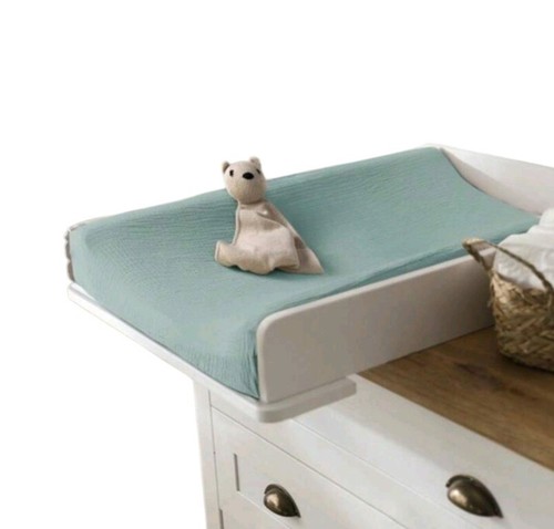 Baby Muslin 2-Pack Changing Pad Covers, 32x16x4 Inch, VogueNotion Apparel - Picture 50 of 58