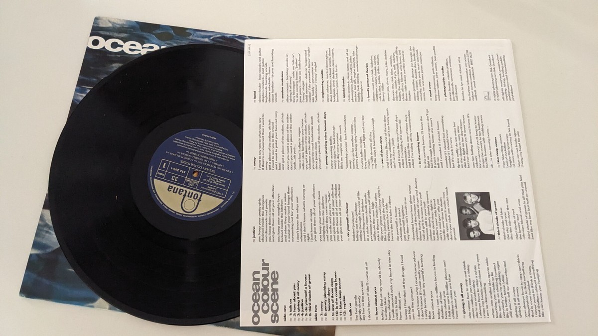 OCEAN COLOUR SCENE LP レコード OCEAN COLOUR SCENE S/T RARE LP 1ST | eBay