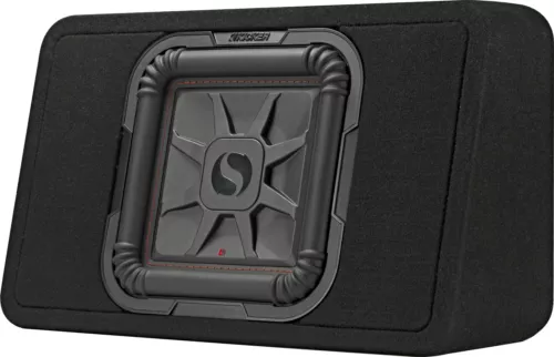 Kicker 46TL7T102 10" 2-ohm Shallow Loaded Enclosure