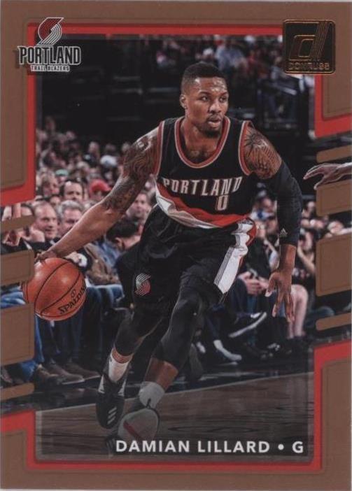 2017-18 Panini Donruss - Damian Lillard #122 - 1 of 2