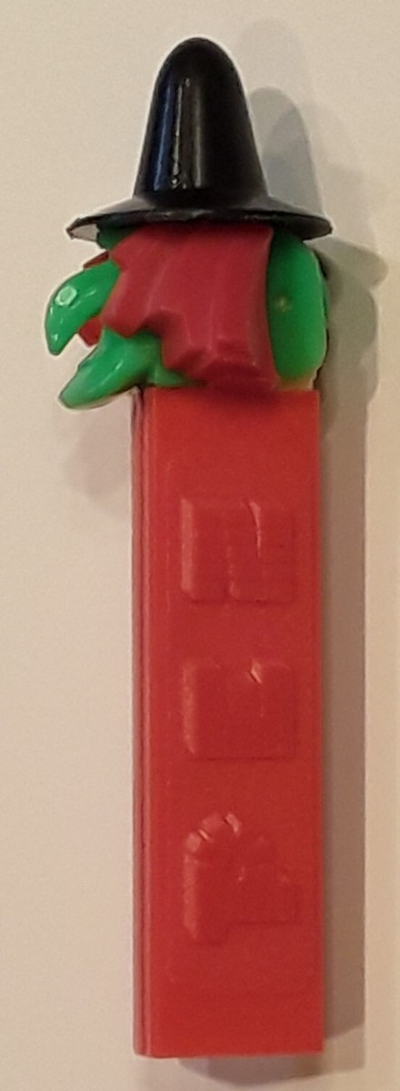 PEZ. 3 PIECE WITCH, NO FEET, 1970's, AUSTRIA. NICE