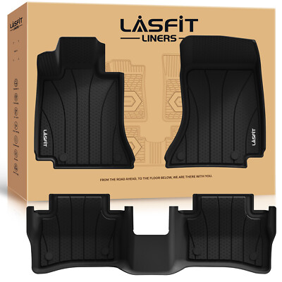 LASFIT Floor Mats for 2024-2026 Mercedes Benz E-class Sedan / All Terrain Black