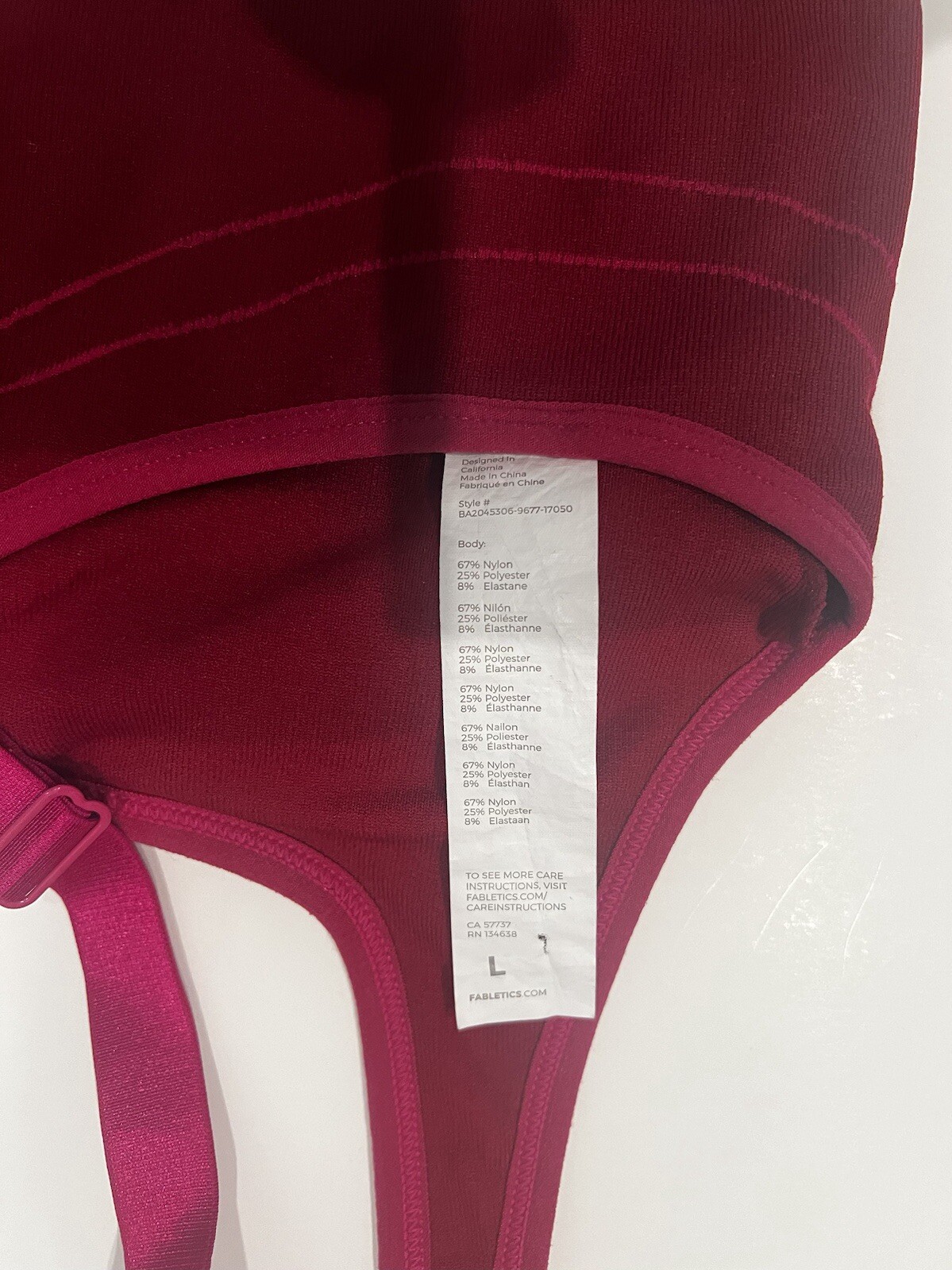 Fabletics Women's Adele Corsetry Seamless Sports … - image 7