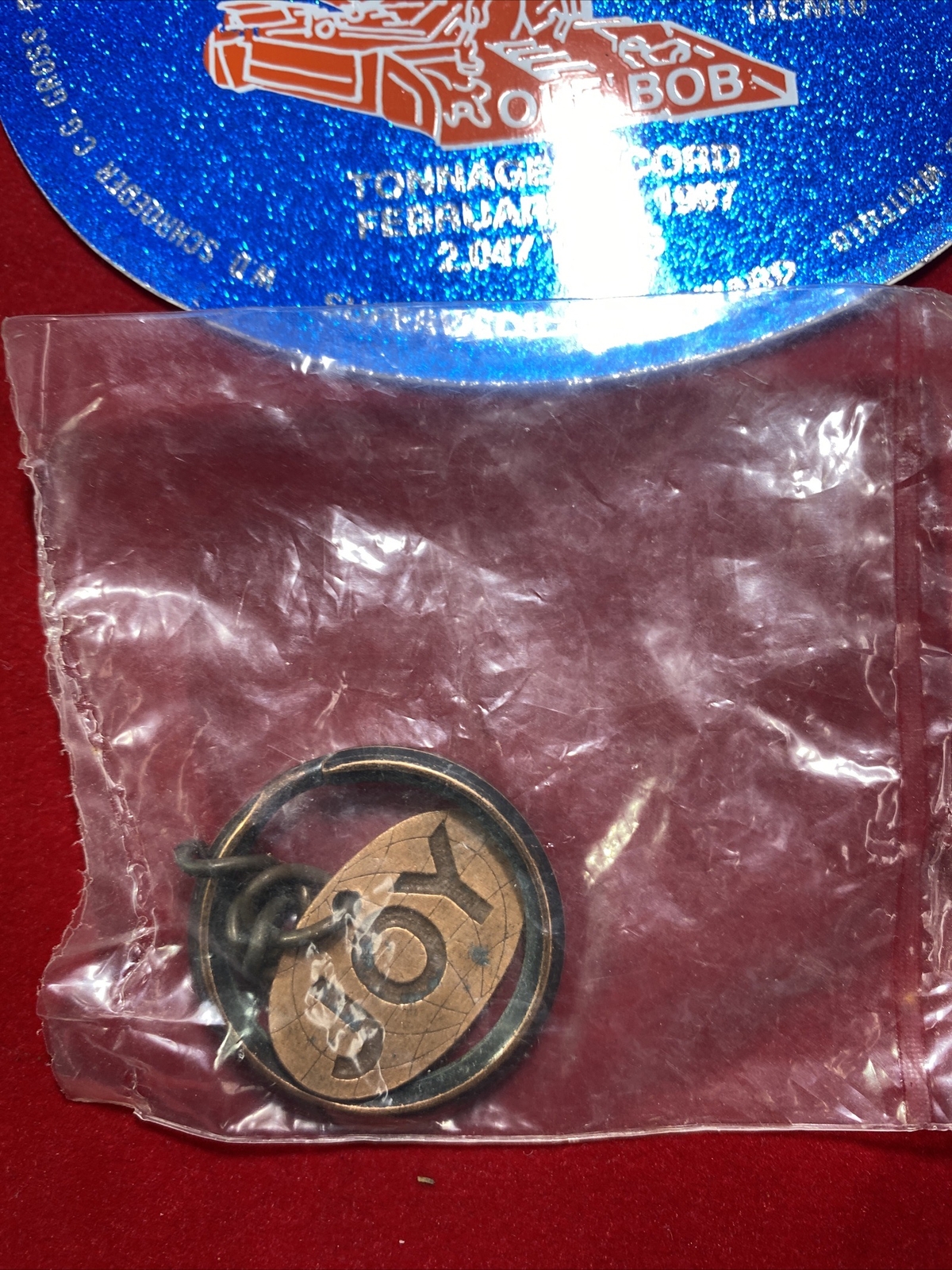 Vintage Coal Mining Souvenir Joy Barlow Knife Sticker Lot Money Clip