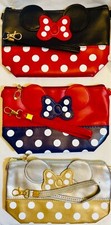 Travel Cosmetic Bags Cartoon Minnie Mouse Cute Zipper Makeup Bag Pouch Handbag