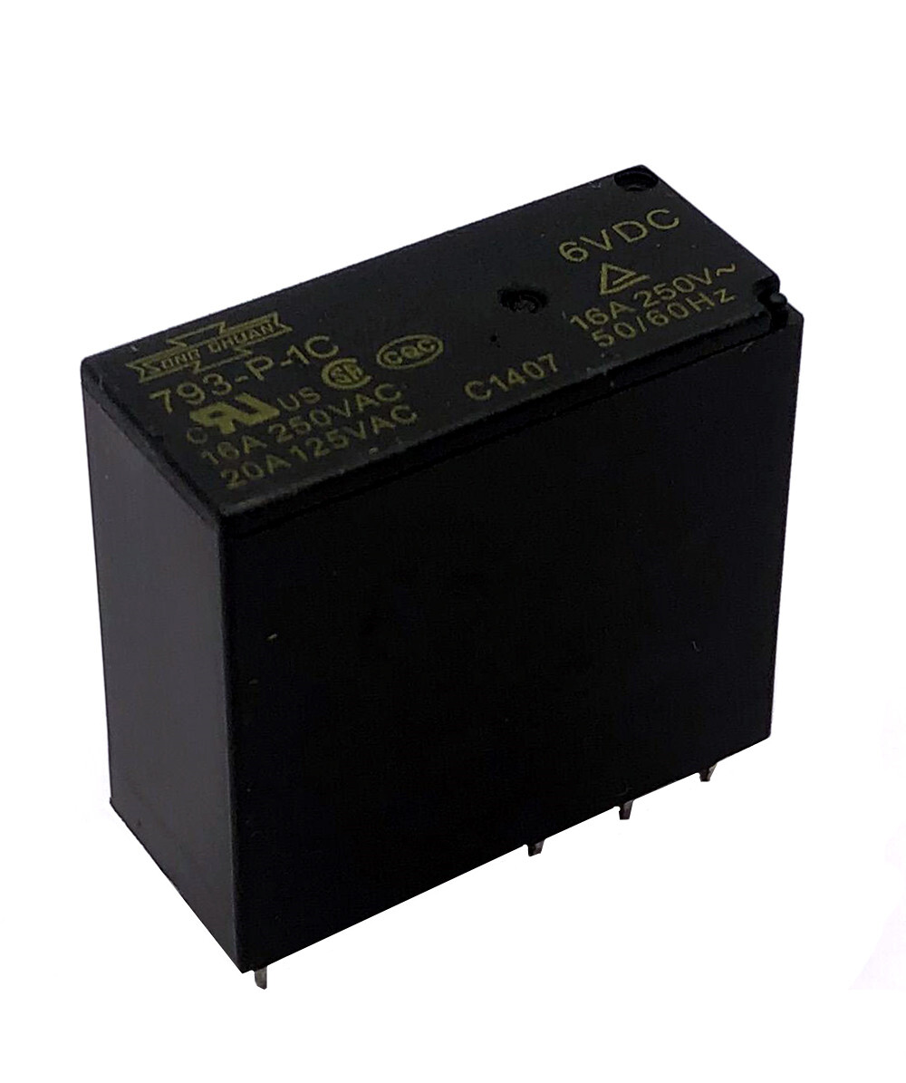 1PC Song Chuan Relay 793-P-1C 6VDC Power Relay 16A 250VAC 50/60HZ 8Pins ...