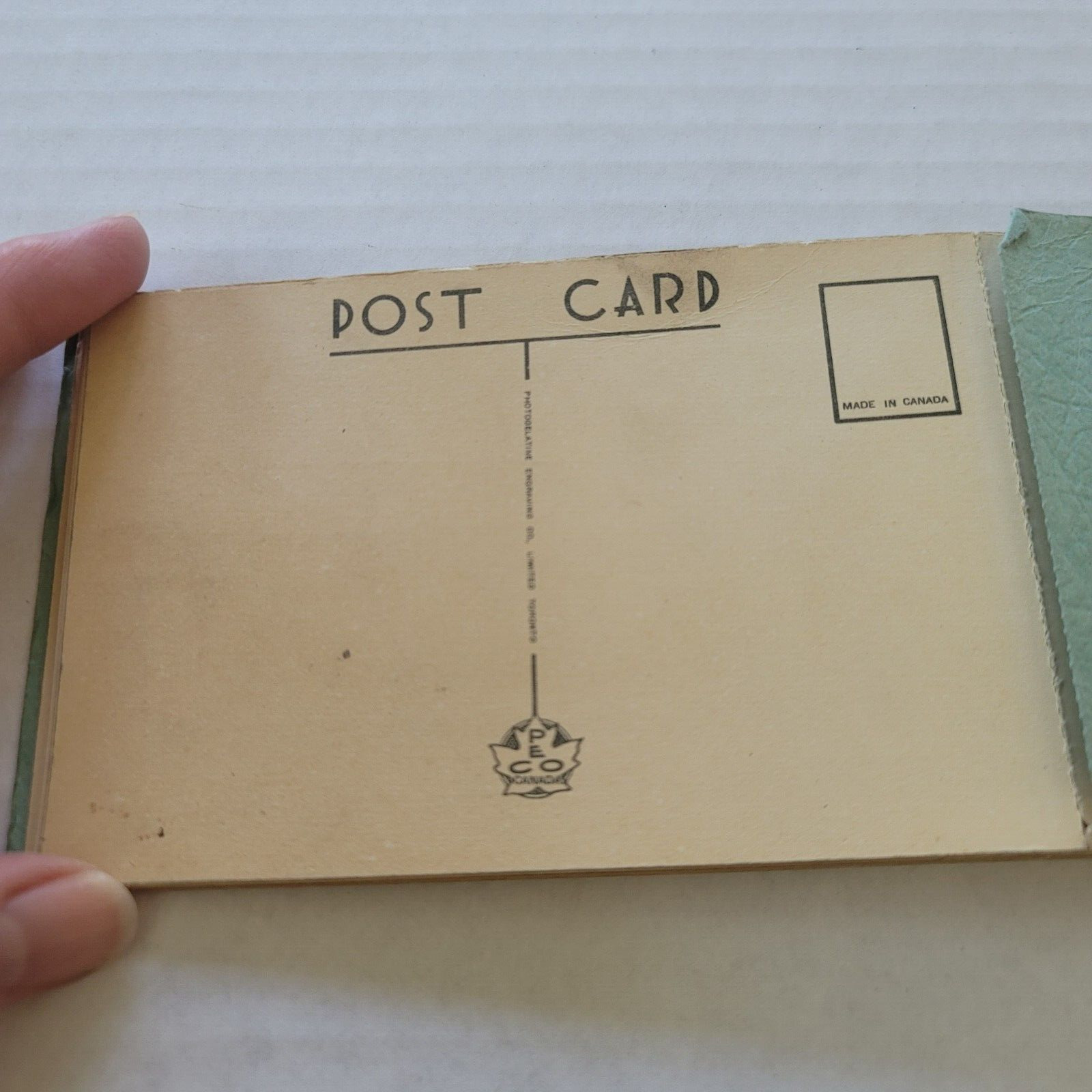 Vintage Banff Alberta Canada Miniature Postcard View Album 10 Postcards