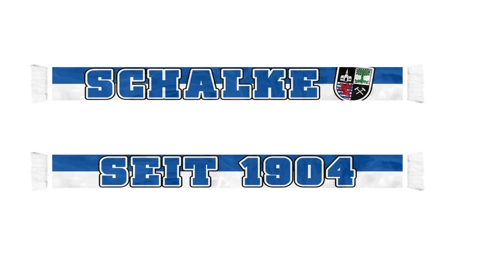 Schalke Gelsenkirchen Ultras Seidenschal ❗️