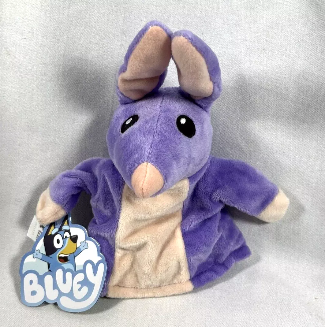 Charming Purple Pterodactyl Handheld Puppet