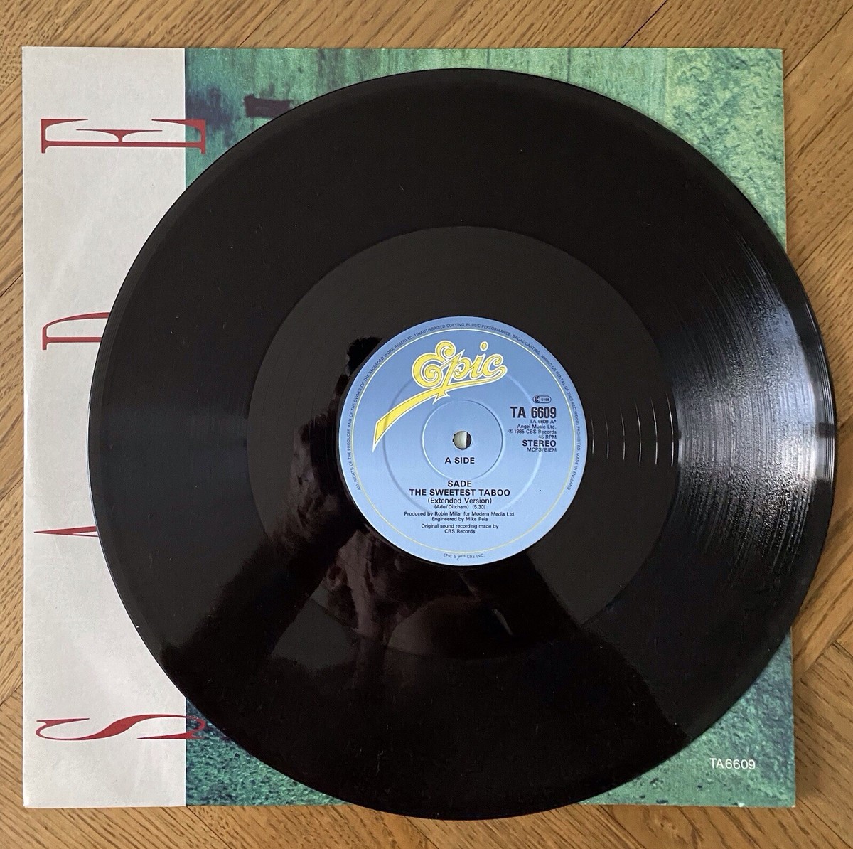 アナログ 12インチ　SADE sweetest taboo シャーデー Sade Sweetest Taboo 12” Vinyl Single 1985 UK TA6609 | eBay
