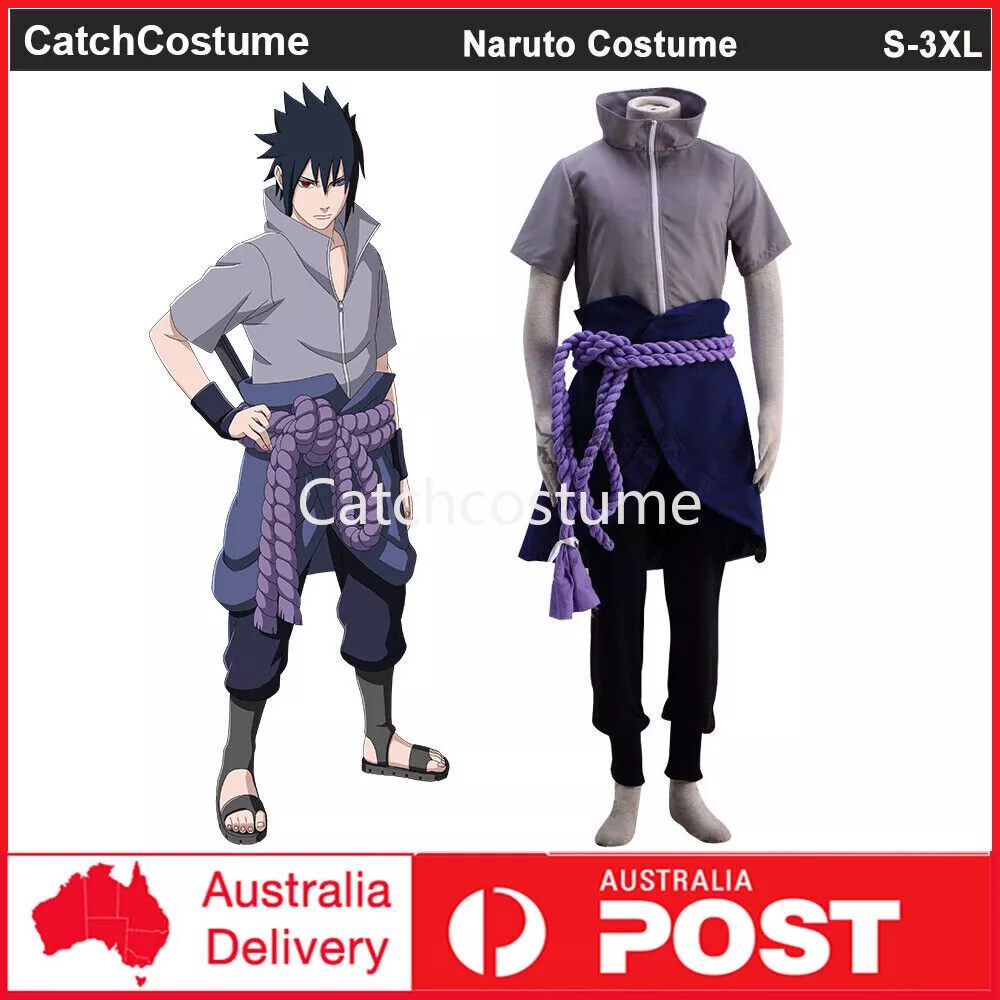 Anime Cosplay Uchiha Sasuke Costumes For Adults Man Woman Shoes