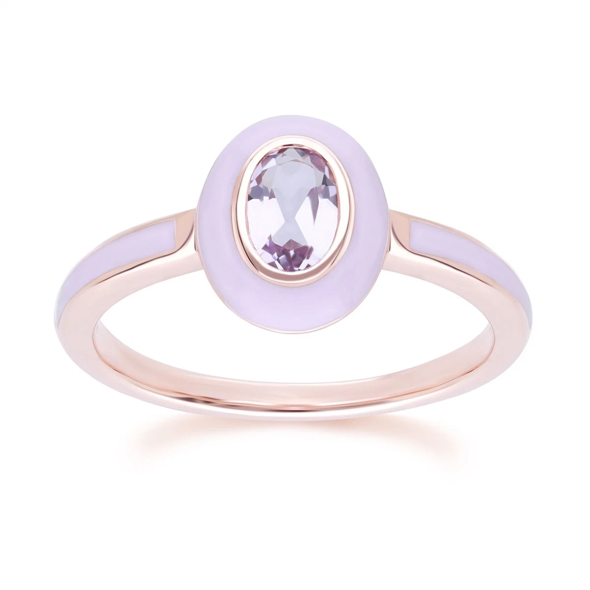 Pink online amethyst ring